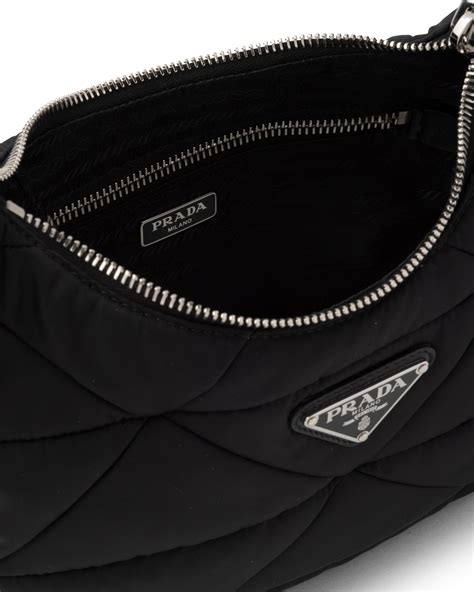 prada handbags london|Prada padded nylon shoulder bag.